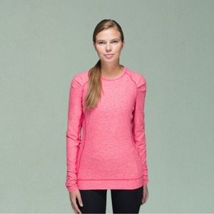Lululemon Think Fast Long Sleeve in Heathered Boom Juice 6